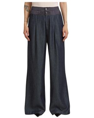 G-Star Wide Trousers - Azul