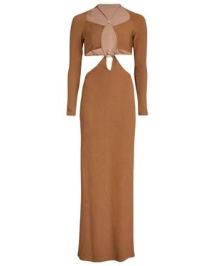 PATBO Maxi Dresses - Brown