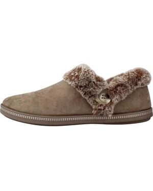 Skechers Zapatillas Acogedoras Hoguera, Mujer, Talla - Marrón
