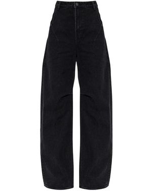 Entire studios Wide Leg Jeans - Zwart