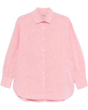 Woolrich Boyfriend Shirt - Roze