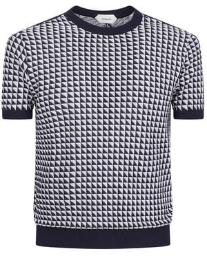Versace Round-Neck Knitwear - Negro