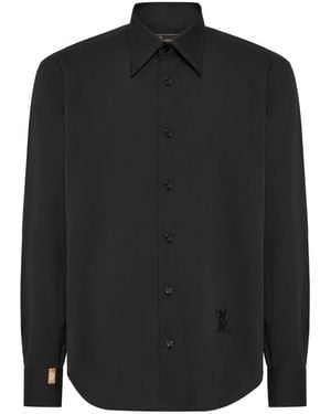 Billionaire Tuxedo Shirt Cut - Zwart