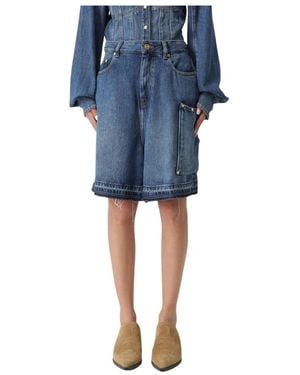 【ron】GANNI ショートパンツ　ストライプ 360528382_4.jpg