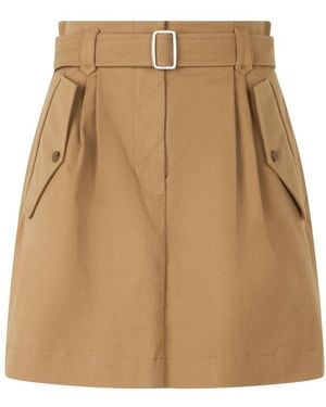 Alberta Ferretti Kurzer Rock - Natur