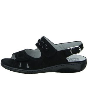 Waldläufer Schwarze Sandalen