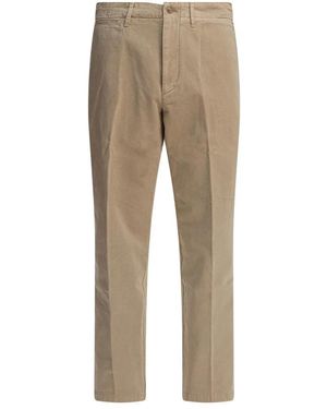 Alex Mill Straight Trousers - Natural