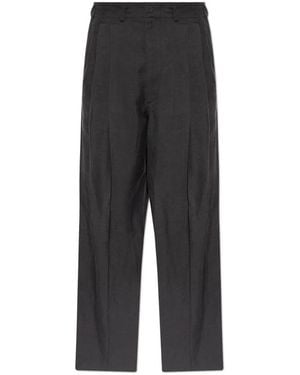 Lemaire Wide Trousers - Black