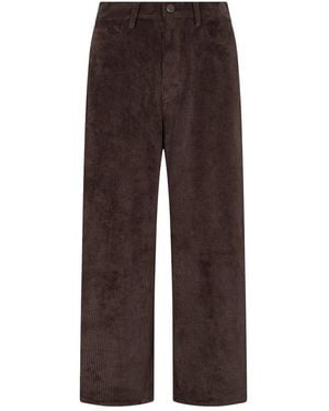 Rossi Straight Trousers - Marrón