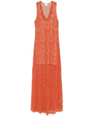 Liu Jo Knitted Dresses - Orange