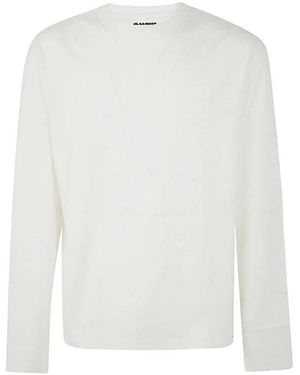 Jil Sander Long Sleeve Tops - Black