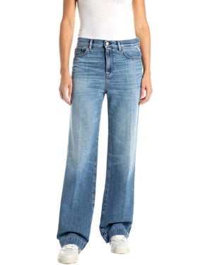 Replay Straight Jeans - Blu