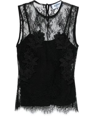 Blugirl Blumarine Sleeveless Tops - Nero