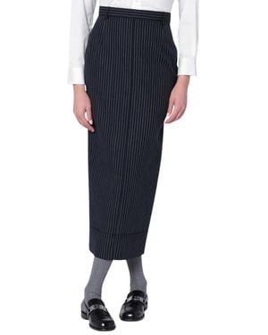 Thom Browne Midi Skirts - Azul