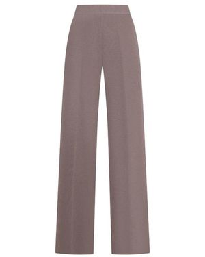 Blumarine Wide Trousers - Brown
