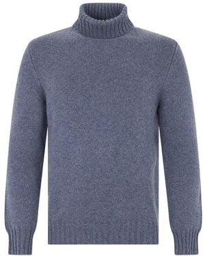 Fedeli Turtlenecks - Blu