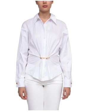 Elisabetta Franchi Shirts - Bianco