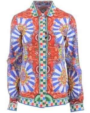 Dolce & Gabbana Shirts - Blue