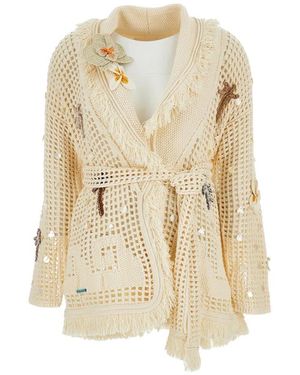 Alanui Cardigans - Natural