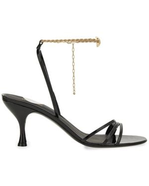 Ferragamo High Heel Sandalen - Weiß