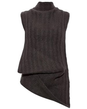 Rick Owens Cashmere Vest - Zwart