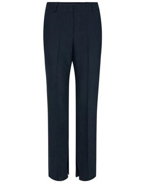 co'couture Straight Trousers - Blue