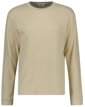 NN07 Rundhals-Strickware - Natur