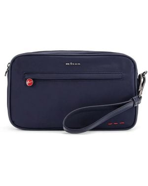Kiton Toilet Bags - Blu