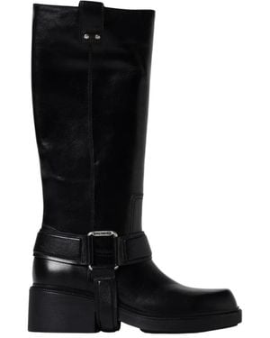 Vic Matié High Boots - Noir