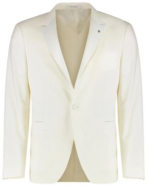 Tagliatore Einreihiger Ein-Knopf-Blazer - Weiß