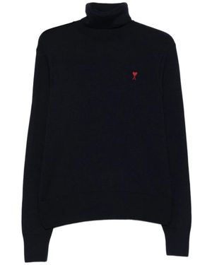 Ami Paris Turtlenecks - Negro