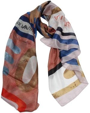 Emporio Armani Silky Scarves - Blu