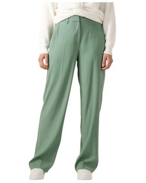 Minus Grüne Straight Leg Hose Livina