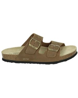 Josef Seibel Braune Nubuk-Slider
