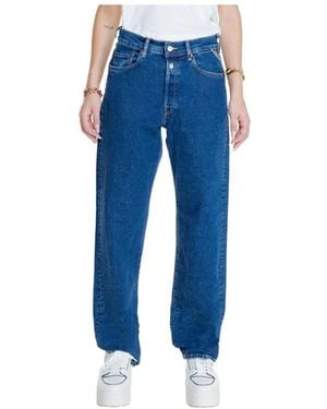 Replay Straight Fit Jeans - Blue