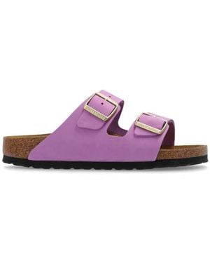 Birkenstock Sliders - Purple