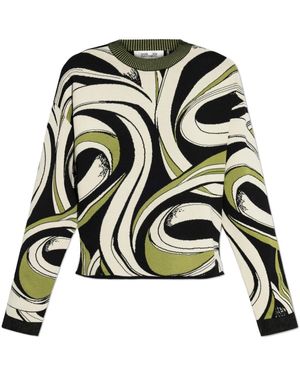 Diane von Furstenberg Round-Neck Knitwear - Groen