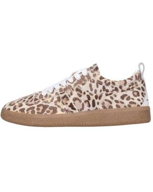 Marella Pony Hair Sneakers - Pink