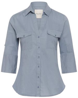 Part Two Hemden - Blauw