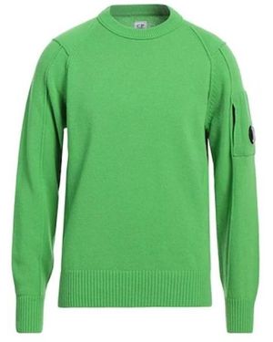 C.P. Company Round-Neck Knitwear - Vert