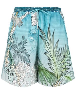 F.R.S For Restless Sleepers Shorts Mit Ombré - Blau