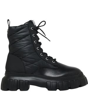 Steve Madden Lace-Up Boots - Noir