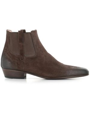 Pantanetti Cowboy Boots - Brown