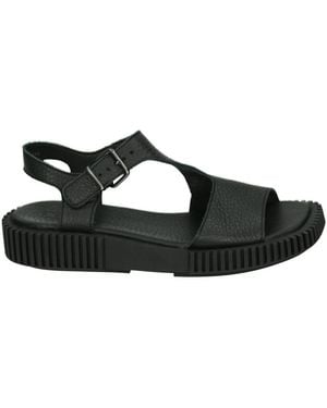 Arche Sportliche Schwarze Sandalen Ixolla