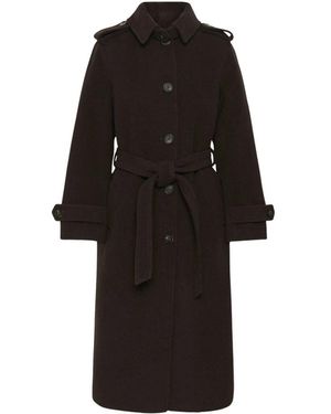 Part Two Belted Coats - Nero