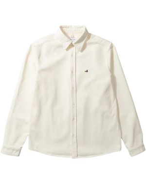 Edmmond Studios Denim Shirts - White