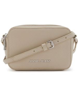 Joop! Faux Leder Crossbody Tasche - Natur