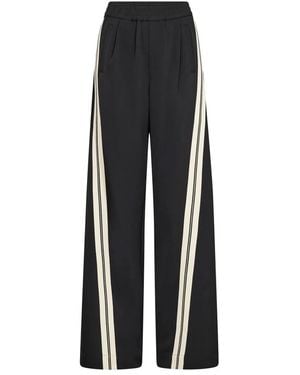 co'couture Broeken ,Zwart ,Polyester Alini Cc Double Panel Pant