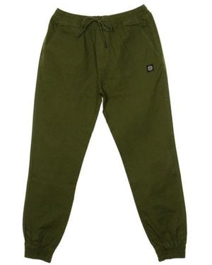 DOLLY NOIRE Slim-Fit Trousers - Green