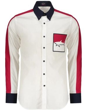 Paul & Shark Casual Shirts - Rosso